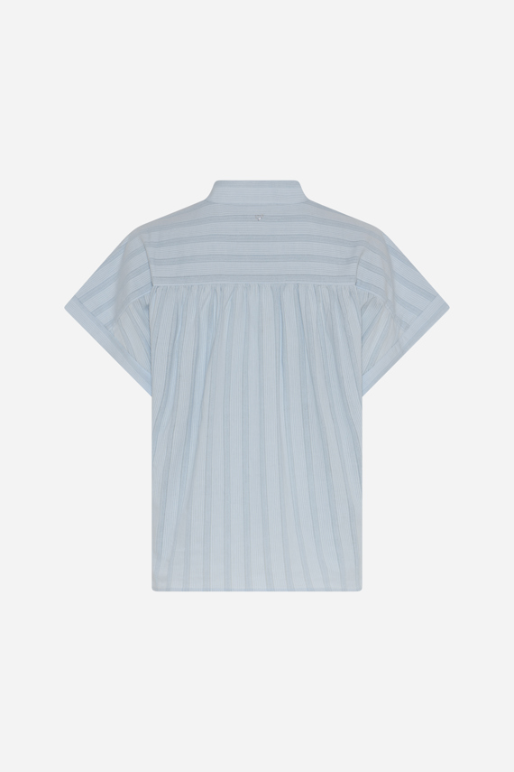 Heartmade Tavis Bluse, Blue Dove 